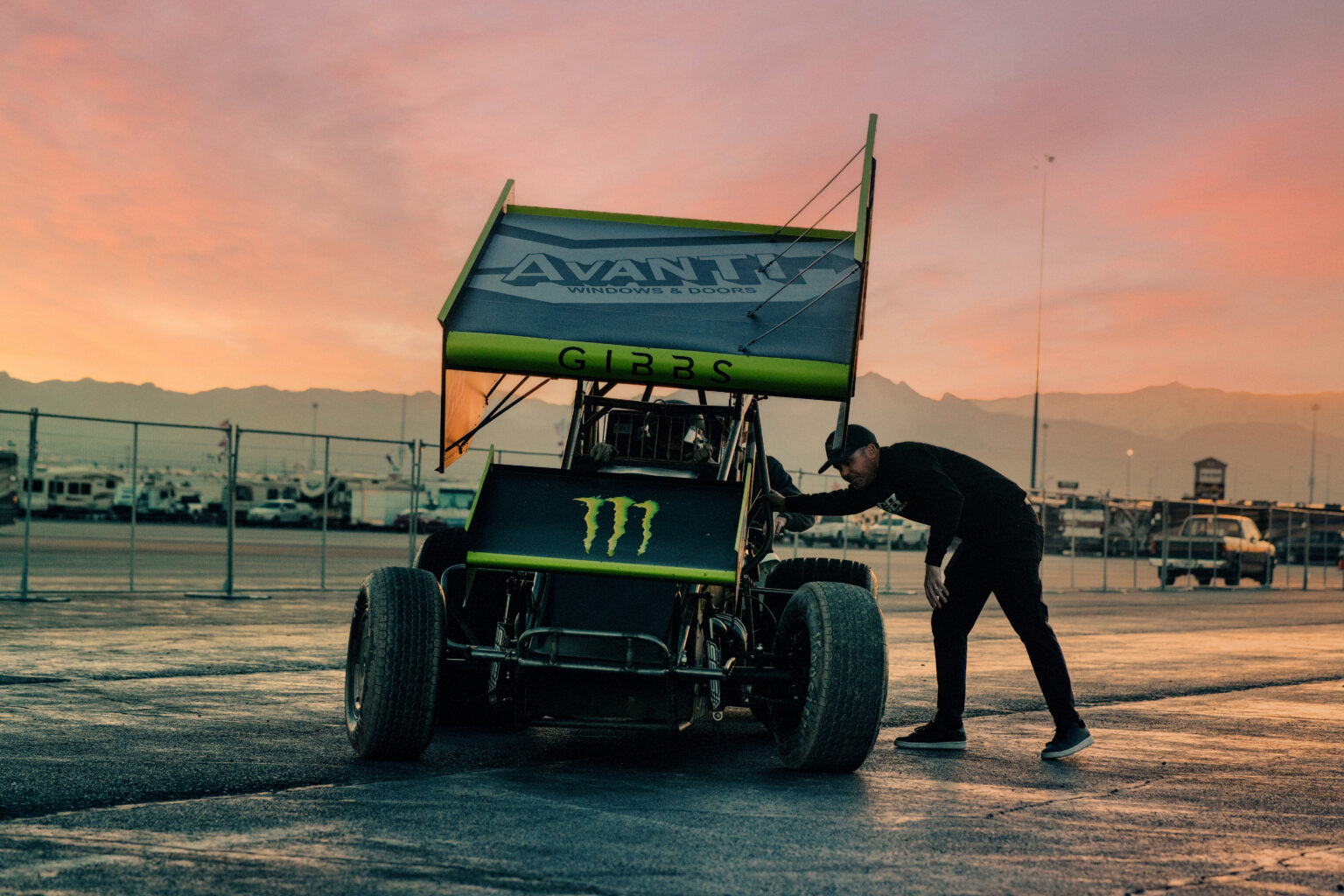 Ty Gibbs, Set to make his Debut in the High Limit Racing Sprint Car Series